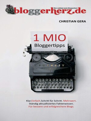 cover image of 1 MIO Bloggertipps